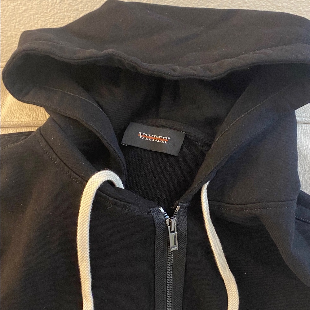 New Men’s Vayder Etore Zip Up French Terry Hoodie Medium - Picture 3 of 8